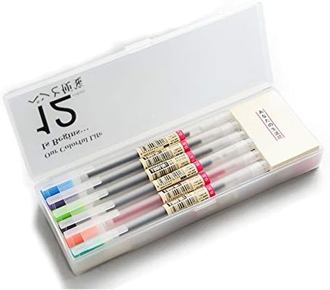 Color Gel Pens 12 Colors Set Pretty Colors 0.5mm Fine Tip Graffiti Hand-drawn Line Drawing Pen