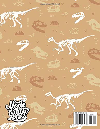 BIG Dinosaurs coloring book | color & learn: Book for Kids | Great Gift for Boys & Girls | Fun Activities for Kids | big pages | 50 unique design | ... perfect gift for a kid (coloring books kids) image 3