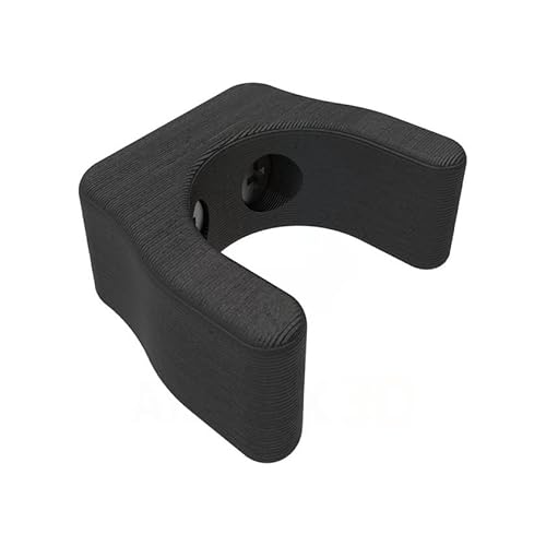 Suporte de Parede Para Taco de BaseBall Exposição - Preto