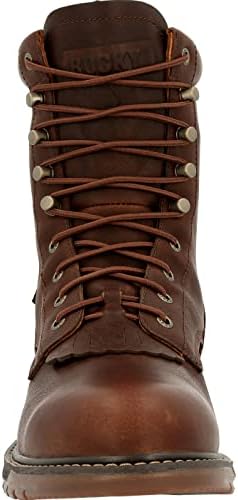 Rocky Men's Original Ride FLX Western Boot, Dark Brown, 11 | Image 2