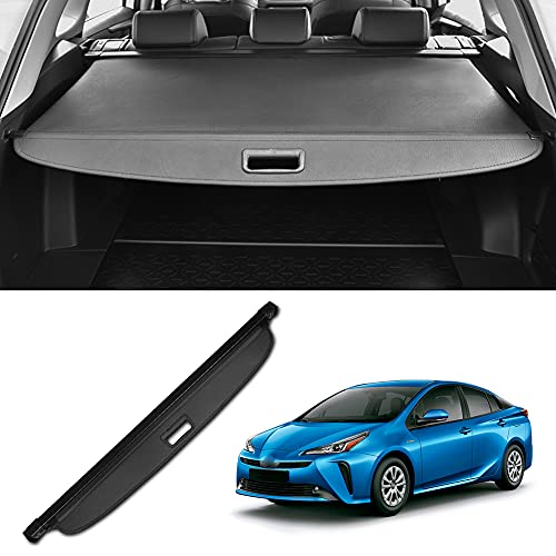 Cosilee Retractable Trunk Cargo Cover for 2019-2023 Toyota Prius (L Eco/XLE/Limited) - Privacy Security Shade Tonneau Shield by Cosilee - Used condition - CA$47.61