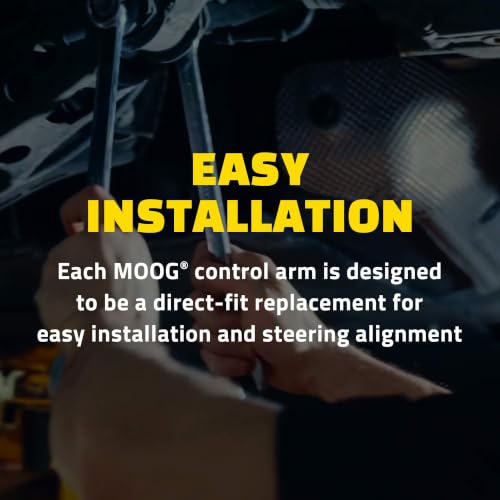 Image of MOOG Front Upper Suspension Ball Joint - Direct Fit Replacement Part - For Heavy Duty Truck Component & Suspension System - Precision Engineered Arm - Rust Resistant Steel