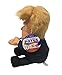 Pull My Finger Farting Donald Trump Plush Figure Doll -With Animated Hair-10.5 Inches Tall