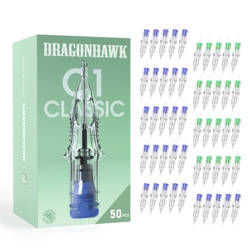 Dragonhawk Extreme 50Pcs Needle Cartridges