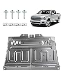 Upgrade ML3Z-7222-D Manganese Steel Engine Splash Shield Under Car Engine Shield Cover Compatible with 2015-2024 F150 with Gasoline Engine (Not Fit Raptor Model & Not Fit 3.0L Diesel) JL3Z-7222-C