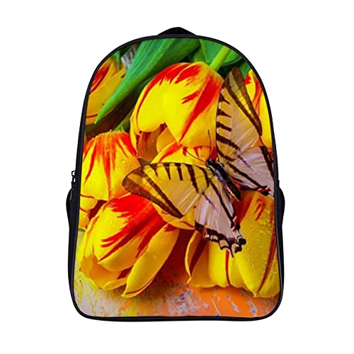 Sac d'école unisexe grand volume pour ordinateur portable et cours