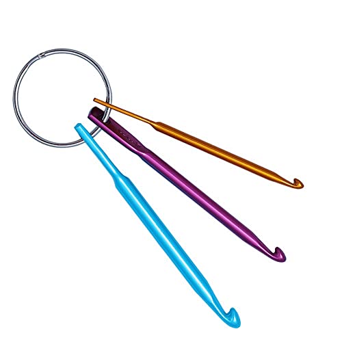 Crochet Hook Keychain Kit Mini Creative Keychains...