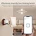SONOFF ZigBee Smart Light Switch, SONOFF Zigbee Hub Required, Interruptor Inteligente Voice Control with Alexa & Google Home, Neutral Line Required Smart Home Device, Zigbee Switch ZBMINIR2 4-Pack