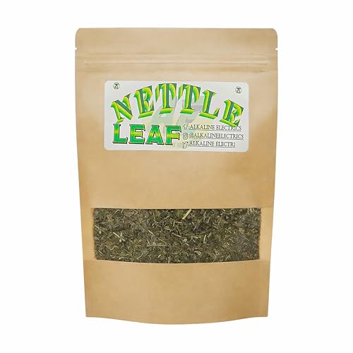 Organic Nettle Leaf Tea (Urtica Dioica) Cut & Sifted Dried Leaves Premium Herbal Tea Resealable Pouch