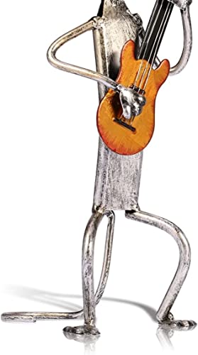 Too-Arts A Playing Guitar Cat Metal Sculpture Iron Statue Handwork Handicrafts, 3 Funny Design #TOP5