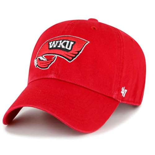 Western Kentucky Hilltoppers Clean Up Adjustable Hat - Red