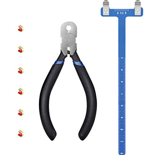 Zonon Bow String Nocking Points Pliers Set, T Shape Square Ruler |…