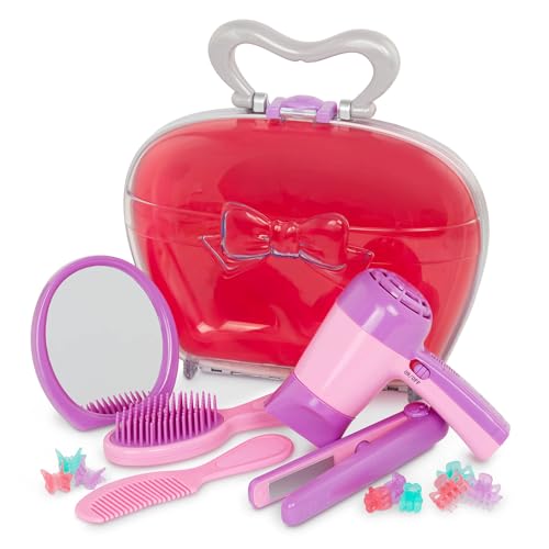 image for Battat- Play Circle- Hair Dryer With Sounds & Air – Carrying Case �