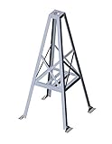 Glen Martin RT-424 4-1/2' Roof Top Tower - 4.5' Tall Aluminum Tower - USA Made