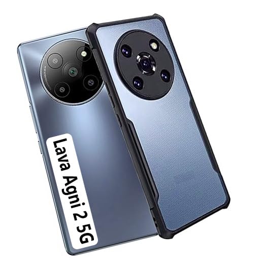 COBERTA Back Cover for LAVA AGNI 2 5G Back Cover Case - Black Transparent (B0CPCJ5GYB) Amazon Price History, Amazon Price Tracker
