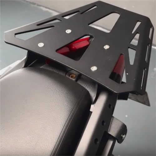 Plaque de montage top-case Tuareg 660 robuste en alu