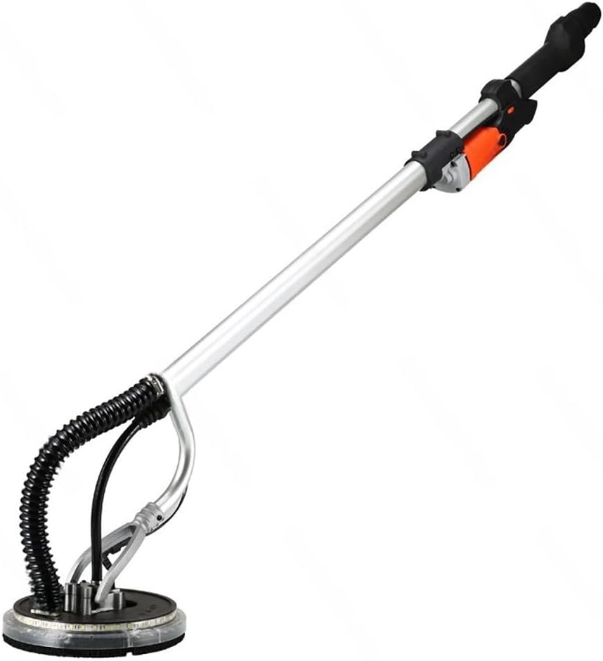 for 710W 1.6m Telescopic Long Pole wall Grinder disc Sander Electric wall Grinder Polisher with LED Light 220V