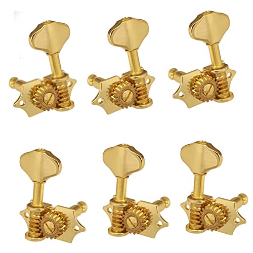 FLFL Chevilles Cordes Guitare 6 Morceaux 3L 3R Tuning Open Tuning Tuners Têtes De Machine pour Pièces De Guitare… - Les Beatles, Paul McCartney, John Lennon, RIngo Starr, George Harrison FLFL Chevilles Cordes Guitare 6 Morceaux 3L 3R Tuning Open Tuning Tuners Têtes De Machine pour Pièces De Guitare…