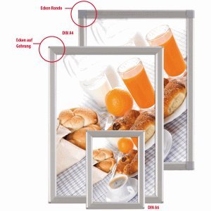 Preisvergleich Produktbild Visupro Klapprahmen OptiFrame DIN A6