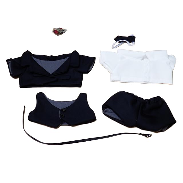 Amazon.co.jp: [DOYOUCOTO]ぬい服20cm人形の服【ブラック