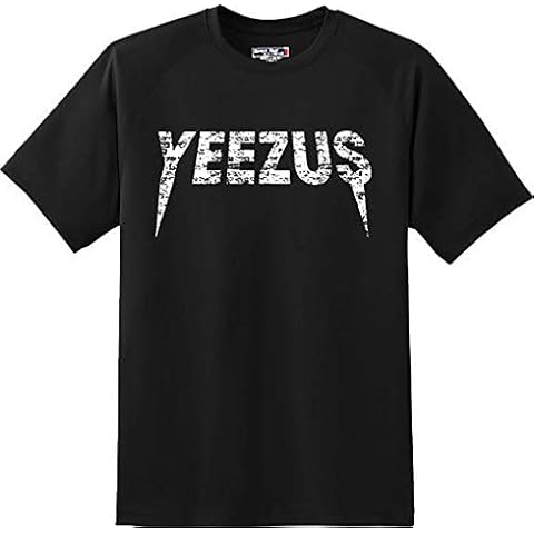 AmazingShirts Yeezus College Graduate West Dream Tour Kanye God LA T Shirt New Cool Graphic Tee (L) Black Cover