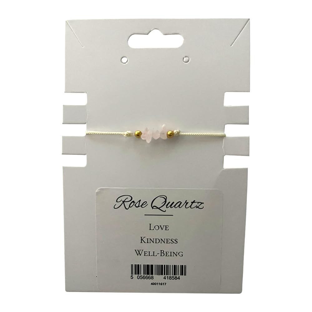VIE Gemchips Wristlet, Rose Quartz