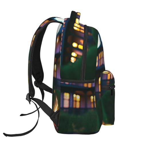 Sac à dos décontracté grande capacité avec compartiment ordinateur portable - 3