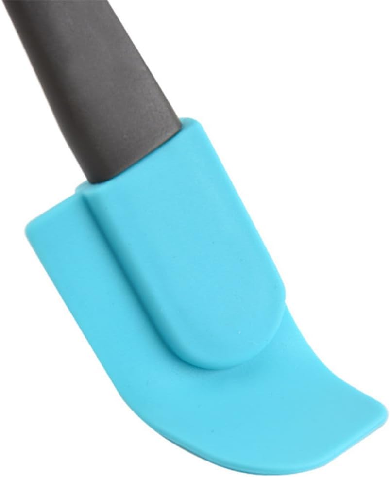4 Piece Silicone Butter Spreader Set with Plastic Handles for Cheese
