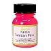 Angelus Leather Paint 1 Oz Neon Tahitian Pink