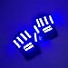 Produktbild BEESCLOVER LED-Handschuhe für Bühnenausstellungen, helle Lichthandschuhe, Kostümballwerkzeug für Partys Gr. Einheitsgröße, hellblau