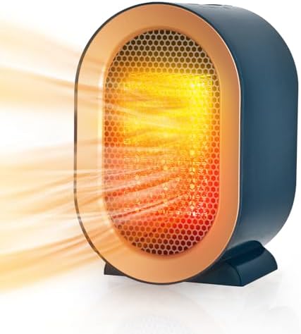Chauffage d'appoint, Mini Chauffage Soufflant Ceramique, Radiateu...