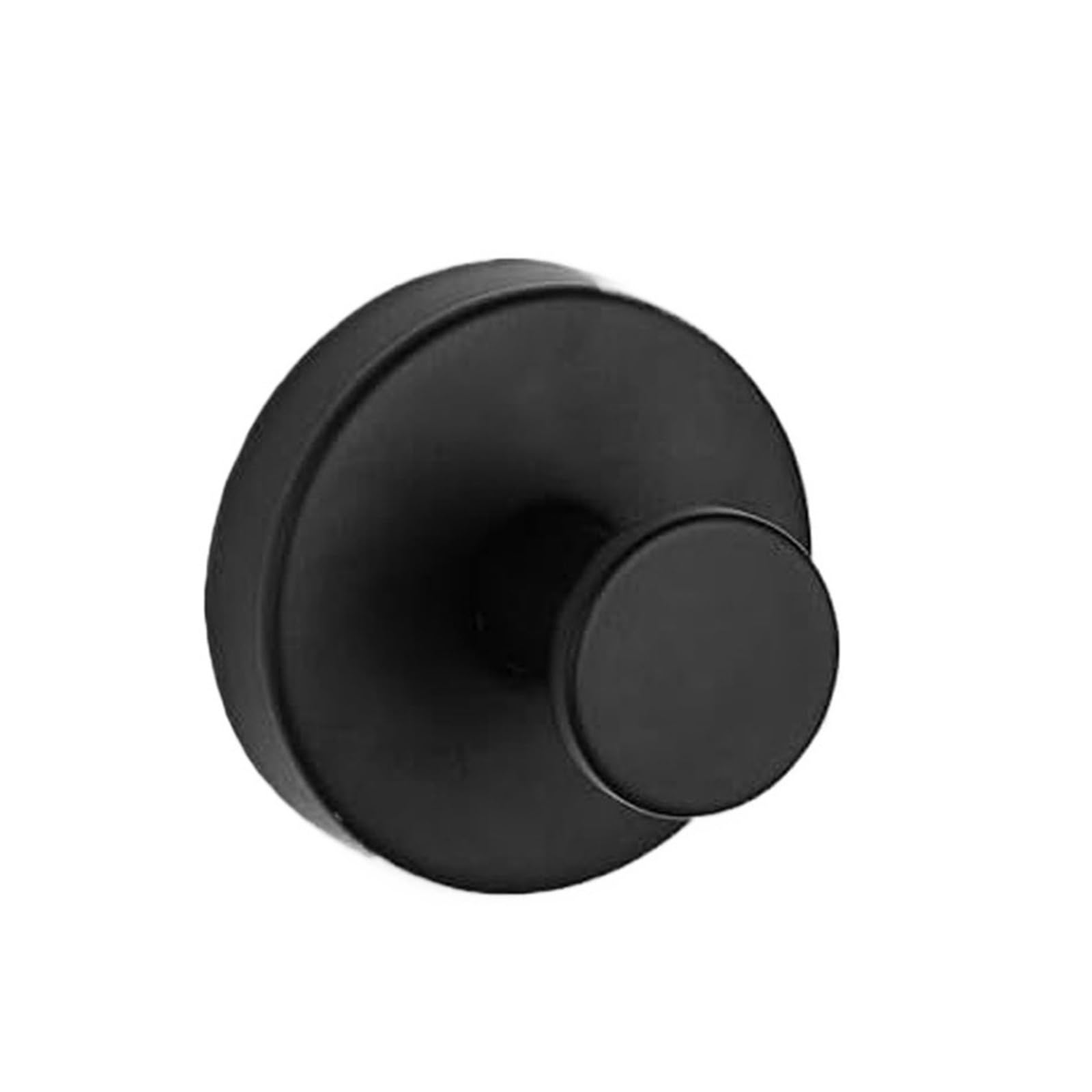 YUSUZH 6pcs Traceless Hanging Suction Cup Hooks for Wreaths Bathroom Clothes and Hats Stainless Steel Holder Shower Vacuum for Bathroom & Kitchen(Black)