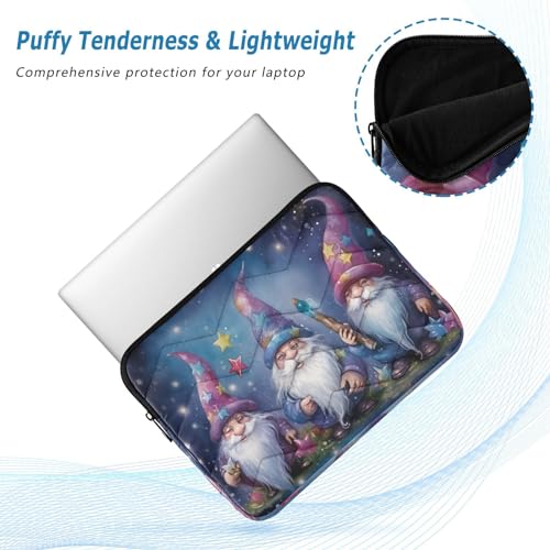 Funda para portátil de 13-14 pulgadas con diseño de gnomos miniatura 5