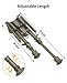 CVLIFE Bipod, 6-9 Inch Adjustable Super Duty Bipod, Flat Dark Earth