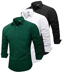 Dark Green Black White