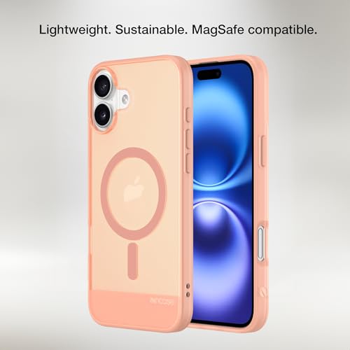Coque fine pour iPhone 16 Plus MagSafe rose légère et durable Incase - 3