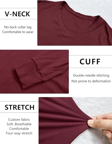 Maillot de corps à manches longues thermique pour homme chaud et anti-froid en interlock