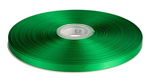 Double Faced Satin Ribbon, 9mm X 91M, Solid Polyester Ribbon for Gift Wrapping Crafts, Wedding Party Ceremony Decoration