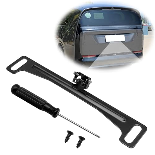 Pleoos Backup Camera License Plate Mount, Reverse Rear View Backup Camera Kit, Installation Holder for Backup Camera Reverse Camera