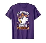 My Favorite Spirit Tequila Funny Halloween T-Shirt