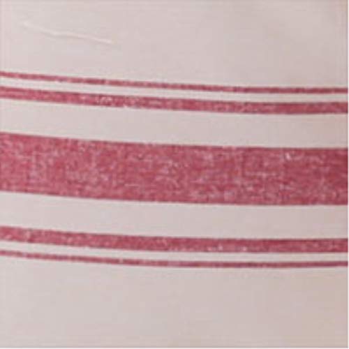 Image of Lush Decor Farmhouse Stripe Reversible Throw, Single, 50 inch W x 60 inch L, Red - Throw Blanket For Bed - Soft Blanket - Couch Throw - Rustic Farmhouse Decor