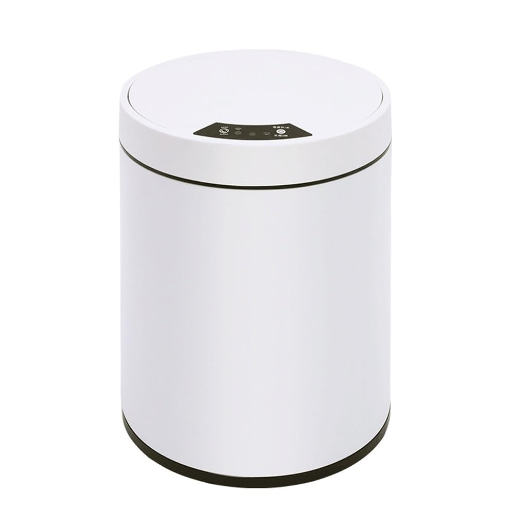 Smart Sensor Garbage Bin Kitchen Bathroom Toilet Trash Can Automatic Induction Bin with Lid(44.5CM)