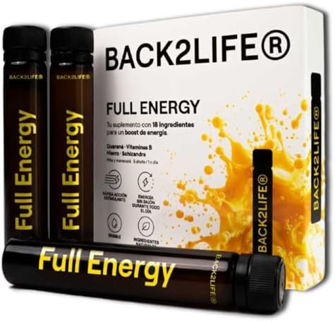 Back2life - Full Energy Energizing Formula | Energy, Mind & Recov...