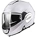 Produktbild LS2 FF399 Valiant Klapphelme Motorradhelm Glänzend Weiß XL(61-62cm)