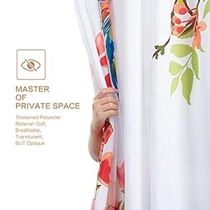 Shower Curtain Flower, Hummingbird Shower Curtain for Bathroom with 12 Hooks, Polyester Waterproof Spring Summer Shower Curtain Machine Washable Bathroom Curtain Farmhouse Home Decor Bath Curtain Shower Curtain Flower Hummingbird Shower Curtain for Bathroom with 12 Hooks Polyester Waterproof Spring Summer Shower Curtain Machine Washable Bathroom Curtain Farmhouse Home Decor Bath Curtain