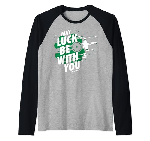 T-shirt Star Wars homme style baseball idéal pour fêter la Saint-Patrick entre amis
