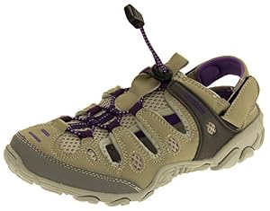 Northwest Territory Northwest Territory Damen Atlanta Toggle Befestigungs Wandern Sandalen Hellgrau Und Lila EU 37