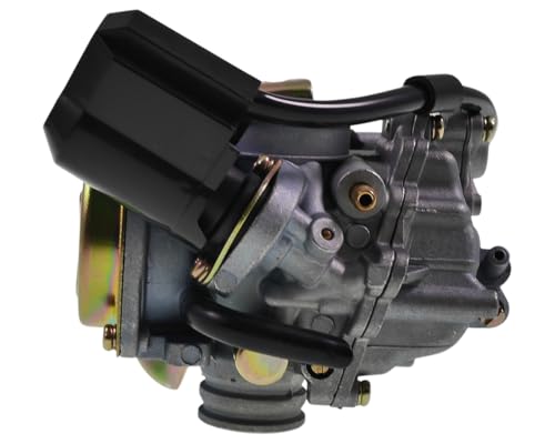2EXTREME Vergaser mit E-Choke für 50ccm GY6 4 Takt Roller, Ersatzteile für Kymco Agility RS DJ, Baotian BT49QT, Rex, Explorer, Peugeot Kisbee, Znen, 139QMB 139QMA