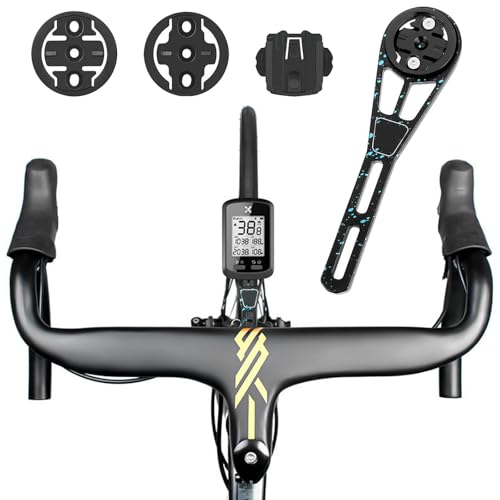 mioosho 1set Aluminum Alloys Bike Handlebars Mount Durability Handlebars Counter Brackets for Cycling Computers