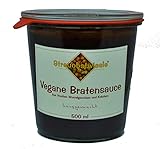 Streuobstwiesle Vegane Bratensauce - 500 ml Pflanzliche Bratensoße, Bratensoße vegan, Soße braun